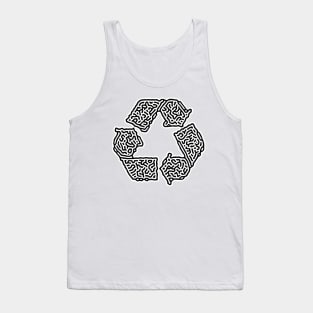 Unique Ethnic Recycle Symbol Tank Top